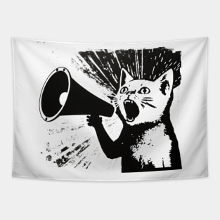 Announcement Cat Tapestry