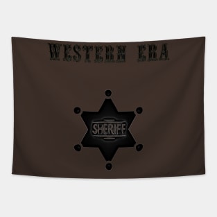 Western Era - Sheriff Badge 2 Tapestry