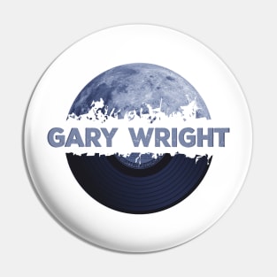Gary Wright blue moon vinyl Pin