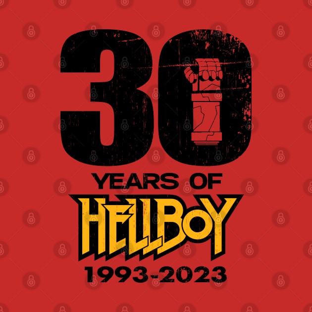HELLBOY - 30 years 2.0 by ROBZILLA