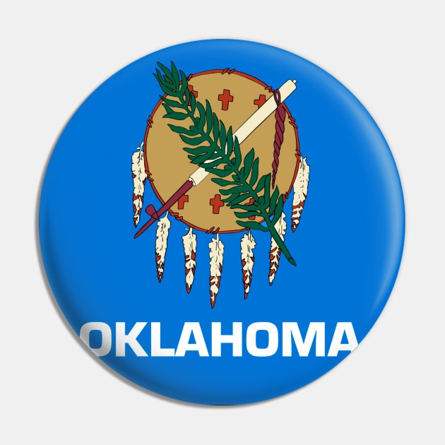 Oklahoma Flag Pin by taoistviking