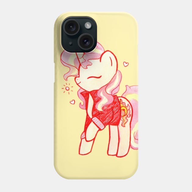 happy sun chip Phone Case by TheRainbowMaiden