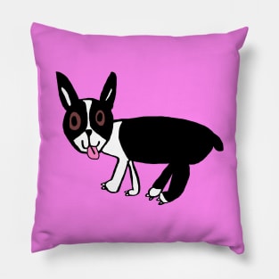 8 year old Jack: Boston Terrier Pillow