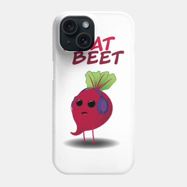 Beat Beet Phone Case by spoz