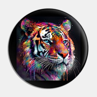 Colorful Tiger Pin