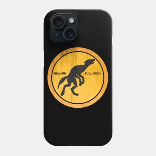 Beware Full Moon Werewolf Night Phone Case