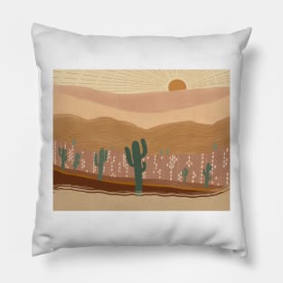 Desert Textures Pillow