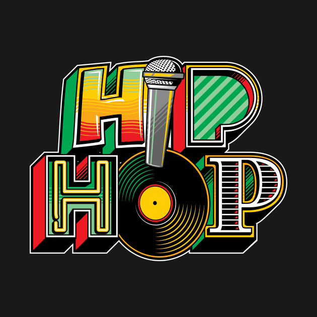 “typo-GRAPHIC-all” Hip Hop v1 by Kevin Adams Designs