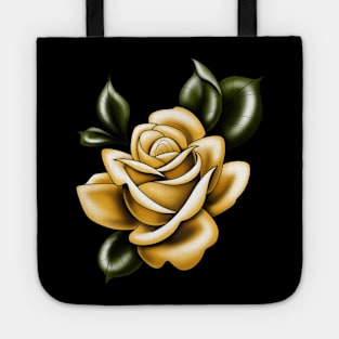 yellow rose Tote