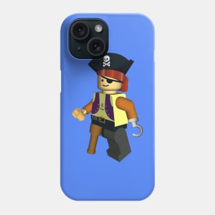 Building Block Pirate Retro Drawing Phone Case