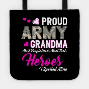 Proud Army Grandma Tote