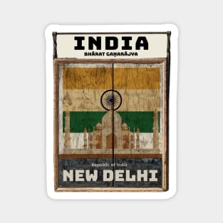 make a journey to India Magnet