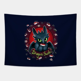 Dragon Sushi Tapestry