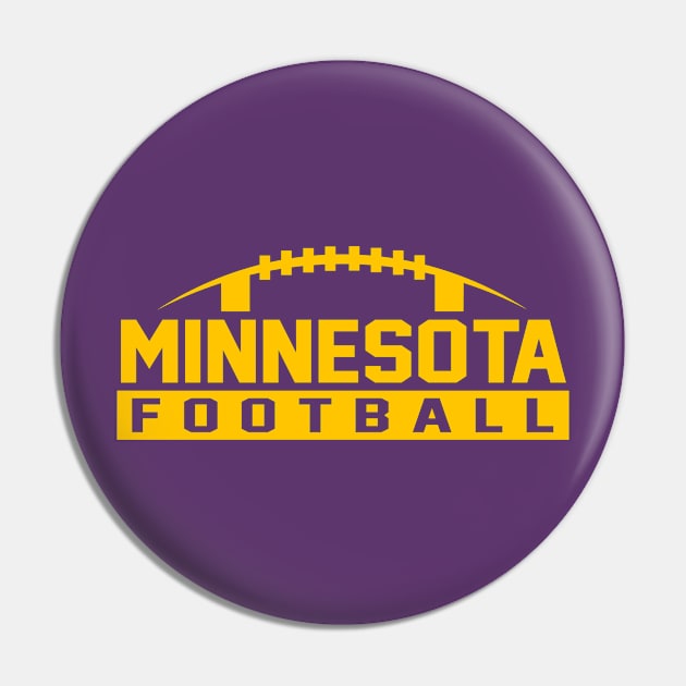 Minnesota Football Pin by CasualGraphic