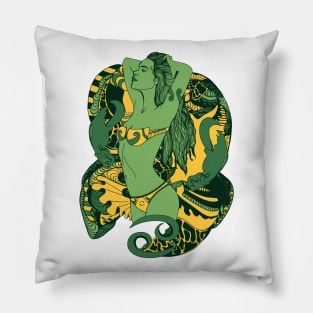 Forrest Green Cancer Beauty Pillow