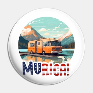 MURICA - RV adventures Pin