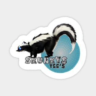 SKUNKYs Tees logo Magnet