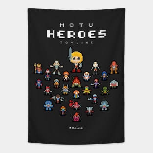 16-Bit MOTU Heroes Toyline Tapestry