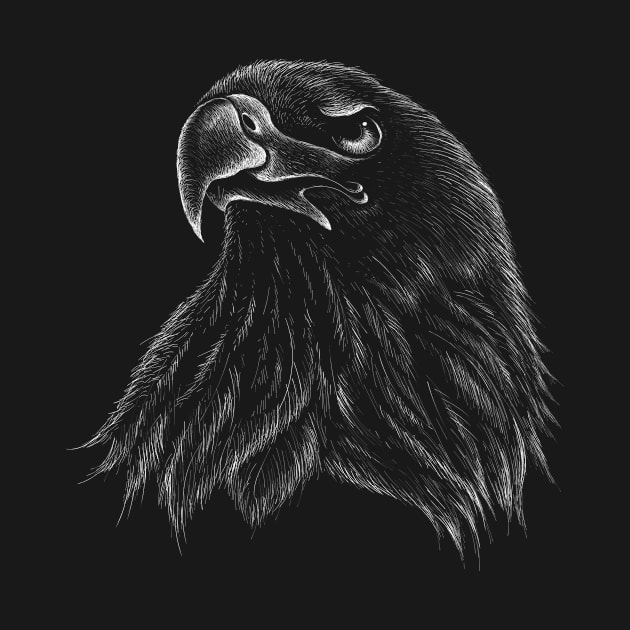 Eagle raven crow eagles US USA falcon magic t shirt t-shirt by Aprint Store