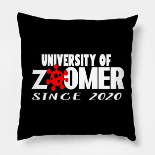 ZOOMER UNIVERSITY T-SHIRT Pillow