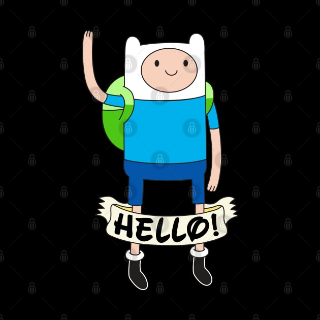 Finn Hello by Plushism