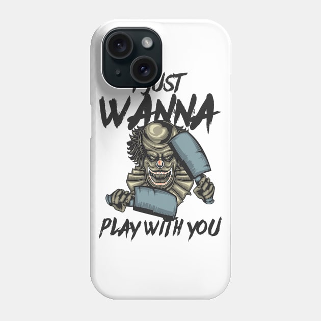 Clown 2 Phone Case by Hudkins