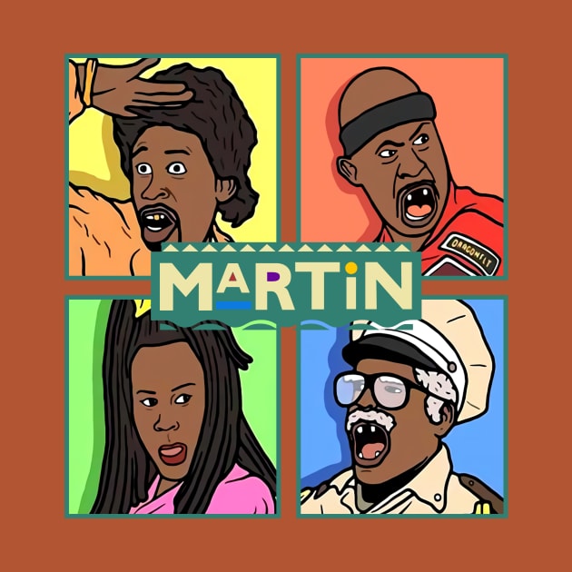 martin cartoon comedy by masbroprint