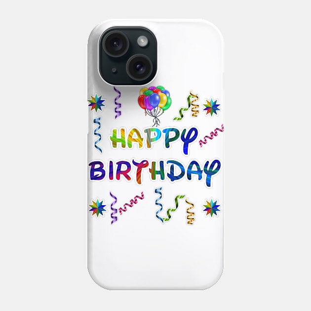 Birthday Celebrations Phone Case by ellenaJ