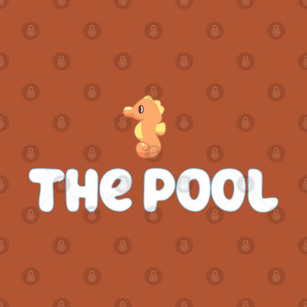 Bluey - The Pool by HighResPrints