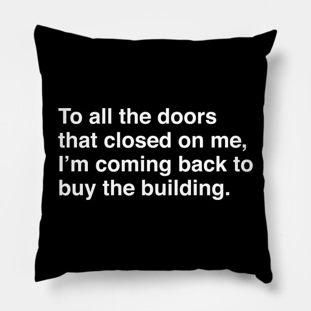 sarcasm quote Pillow by jayaadiprastya