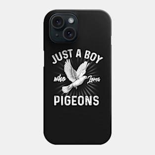 Feathered Grace Enchanting Doves Merch Phone Case