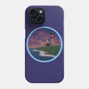 Lighthouse at Twilight Phone Case