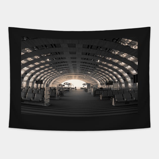 Airport Tapestry by cinema4design