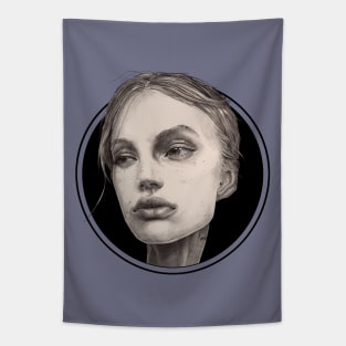 Pauline Black Dot Tapestry