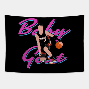 Baby Goat Tyler Herro Miami Heat Tapestry