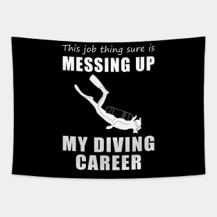 Sinking Success: This Job is Deep-Sixed My Diving Dreams! Tapestry