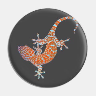 Tokay Gecko Pin