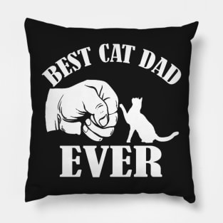 best cat dad ever Pillow