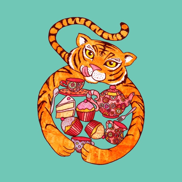 The Tiger Who Came To Tee by micklyn