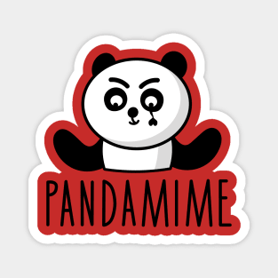 Mime panda Magnet