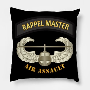 Rappel Master Tab w Air Assault Badge Pillow