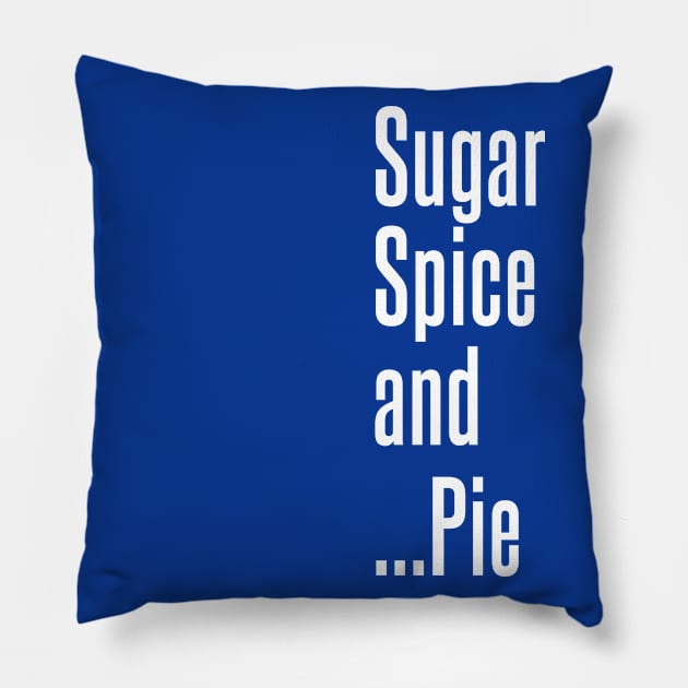 Pie Lover Pillow by UnOfficialThreads