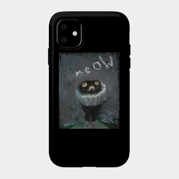 Kevin Meow Black Cat Phone Case Teepublic Kevin Meow Black Cat Phone Case Teepublic