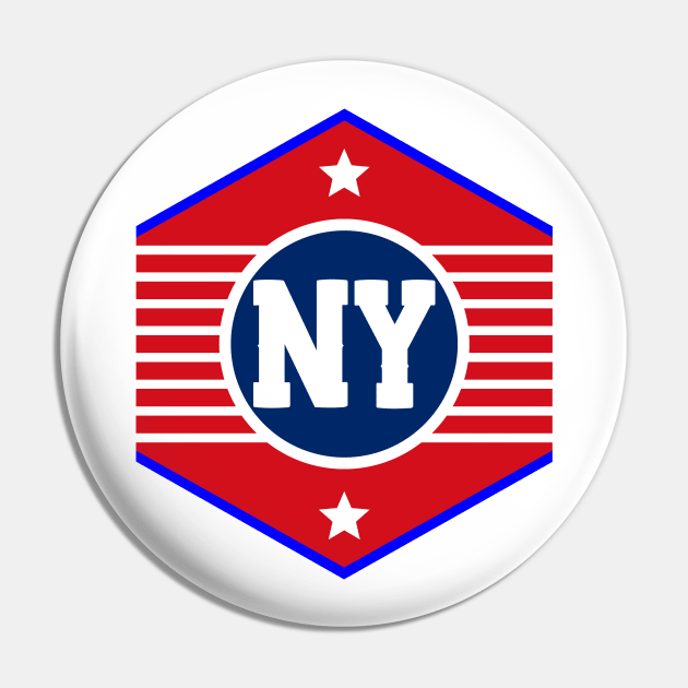 New York Pin by colorsplash