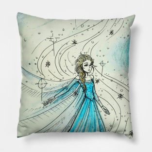 Elsa the Ice Queen Pillow