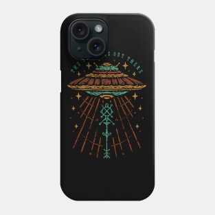 Ufo Sign Vintage Phone Case