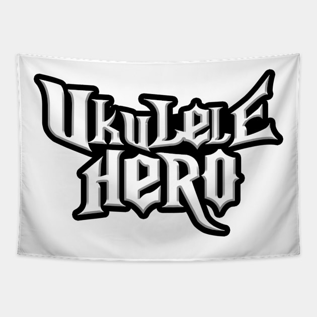 Ukulele Hero Tapestry by DeathAnarchy