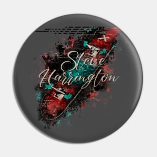 STEVE HARRINGTON VINTAGE X Skateboard Pin