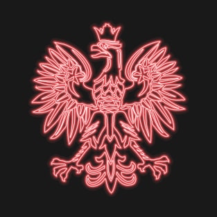 Polish Eagle - Neon Red T-Shirt