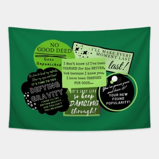 Wickedly Fun Quotes Tapestry